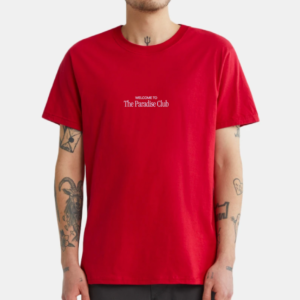 THE PARADISE CLUB / T-SHIRT / RED